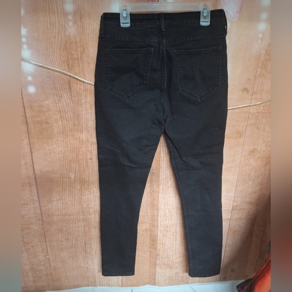 & Denim black jeans size 27 skinny ankle - Picture 4 of 4